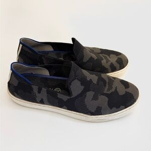Rothy's The Original Camo Slip On Sneaker Shoes Women's Size 8.5